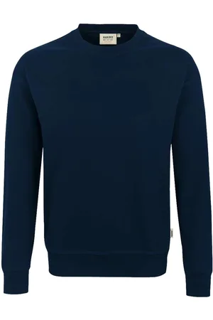 HAKRO 475 Sweatshirt ronde hals , Effen