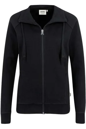 HAKRO Dames Sweatjacket , Effen