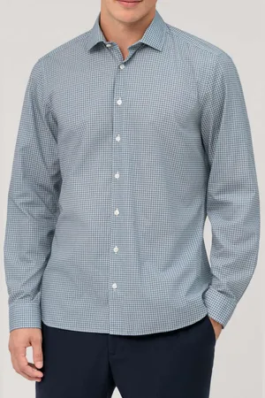 Olymp Level Five Garment Washed Overhemd / , Motief