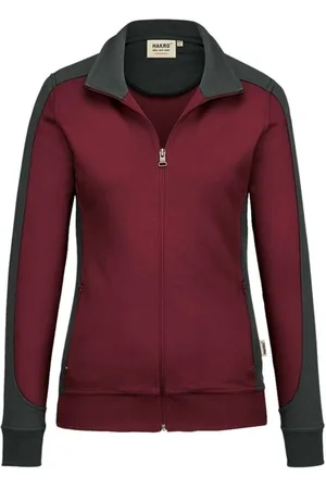 HAKRO ??MIKRALINAR?? Dames Sweatjacket , Effen