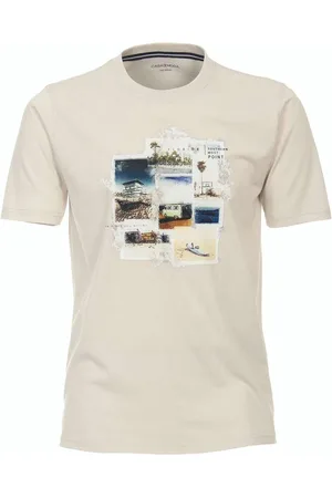 Casa Moda Casual T-Shirt ronde hals , Effen