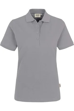 HAKRO 110 Dames Poloshirt , Effen