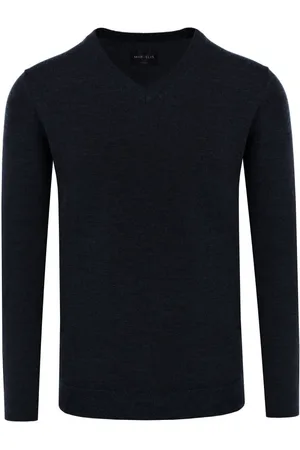 Marvelis Casual Trui V-hals , Effen