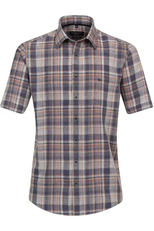 Casa Moda Casual Overhemd Korte mouw
