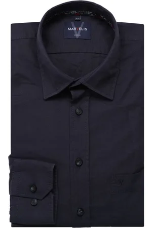 Marvelis Casual Overhemd , Effen