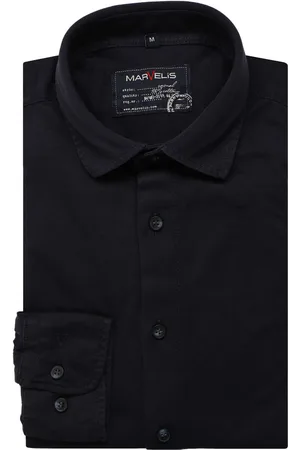Marvelis Casual Overhemd , Effen