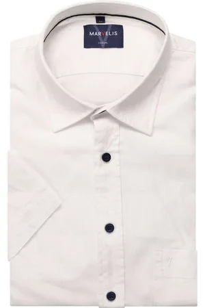 Marvelis Casual Overhemd Korte mouw