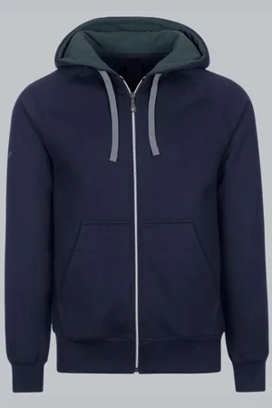 Trigema Hooded Sweatshirt , Effen