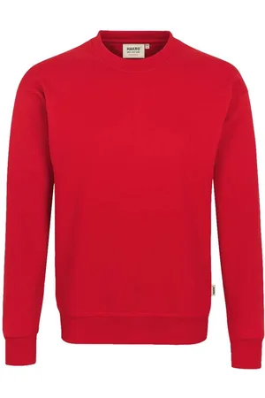 HAKRO 475 Sweatshirt ronde hals , Effen
