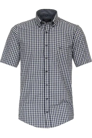 Casa Moda Casual Overhemd Korte mouw
