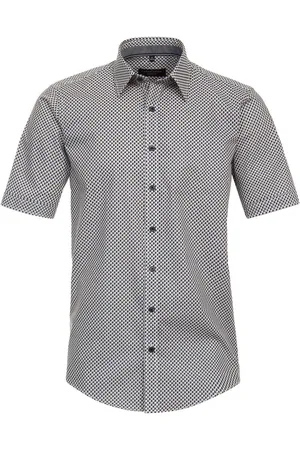 Casa Moda Casual Overhemd Korte mouw
