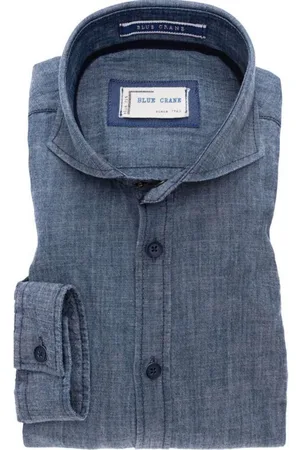 Blue Crane Denim shirt , Effen