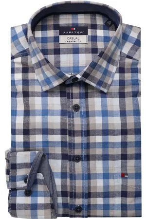 Jupiter Casual Flanellen Overhemd , Ruit