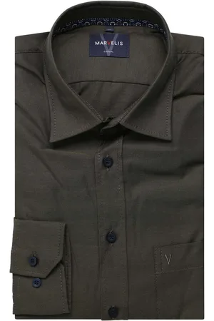 Marvelis Casual Overhemd , Faux-uni