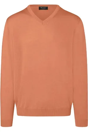 Maerz Superwash Trui V-hals , Effen