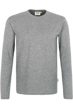 HAKRO 278 Longsleeve , Effen