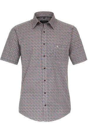 Casa Moda Casual Overhemd Korte mouw