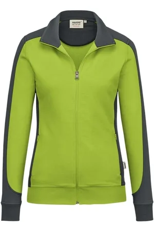 HAKRO ??MIKRALINAR?? Dames Sweatjacket , Effen