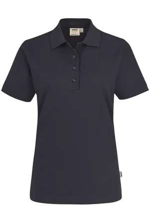 HAKRO MIKRALINAR?? Dames Poloshirt , Effen