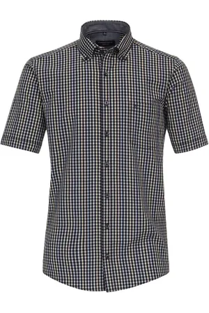 Casa Moda Casual Overhemd Korte mouw
