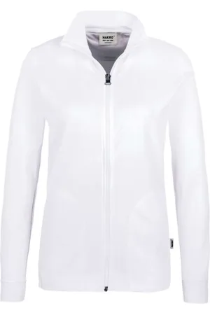 HAKRO Dames Sweatjacket , Effen