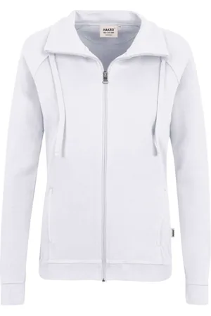 HAKRO Dames Sweatjacket , Effen