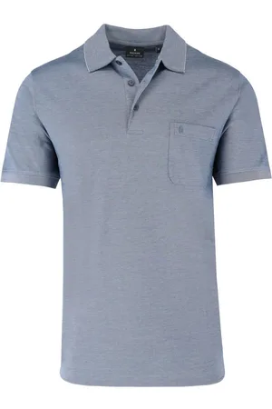 Ragman Softknit Polo shirt Korte mouw