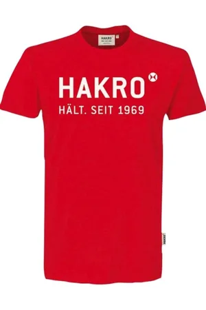 HAKRO T-Shirt ronde hals , Bedrukt