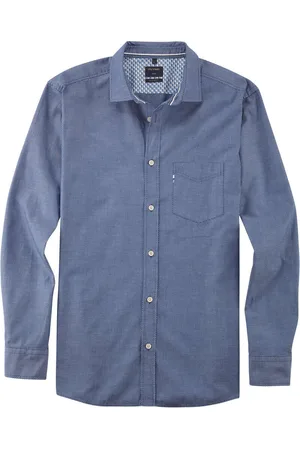Olymp Casual Overhemd , Effen