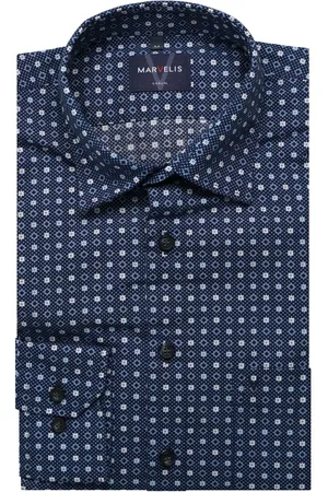 Marvelis Casual Overhemd , Motief
