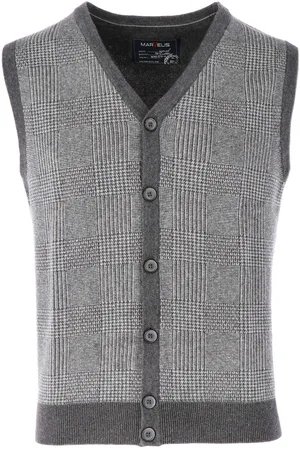 Marvelis Casual Gebreid vest , Motief