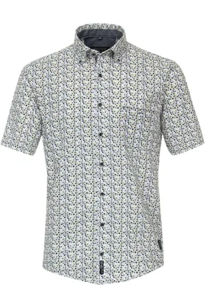 Casa Moda Casual Overhemd Korte mouw