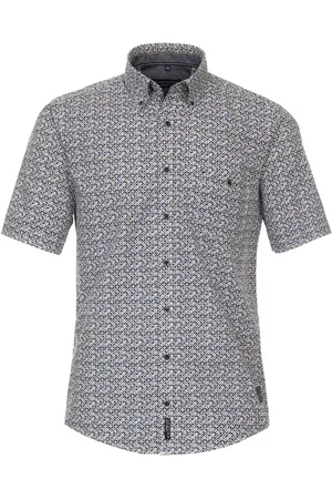 Casa Moda Casual Overhemd Korte mouw