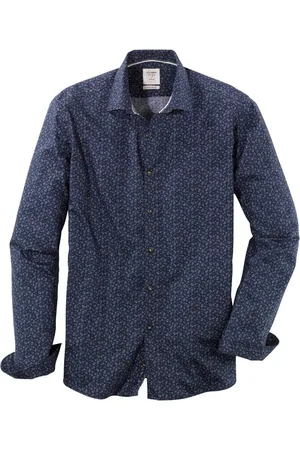 Olymp Level Five Smart Casual Overhemd , Bedrukt