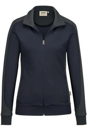 HAKRO ??MIKRALINAR?? Dames Sweatjacket , Effen