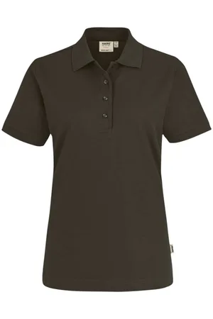 HAKRO MIKRALINAR?? Dames Poloshirt , Effen