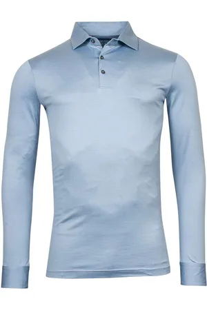 Baileys Poloshirt lange mouw , Effen