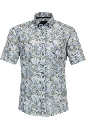 Casa Moda Casual Overhemd Korte mouw