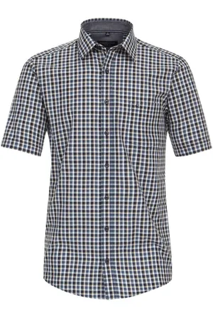 Casa Moda Casual Overhemd Korte mouw