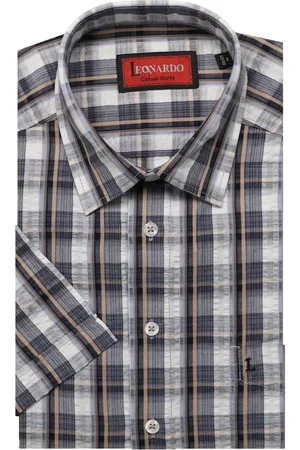 Leonardo by Jupiter Casual Overhemd Korte mouw
