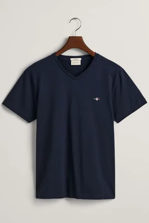 GANT T-Shirt V-hals , Effen