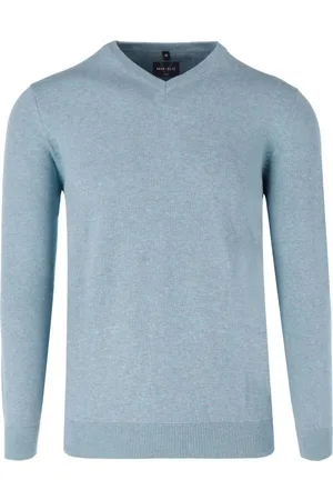 Marvelis Casual Trui V-hals , Effen
