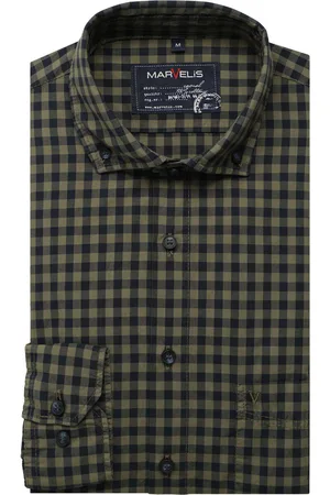 Marvelis Casual Overhemd / , Ruit