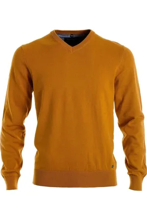 Marvelis Casual Trui V-hals , Effen