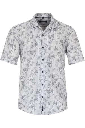 Casa Moda Casual Overhemd Korte mouw