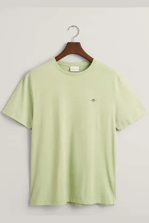 GANT Shield T-Shirt ronde hals , Effen