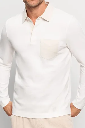 Olymp Casual Poloshirt lange mouw , Effen