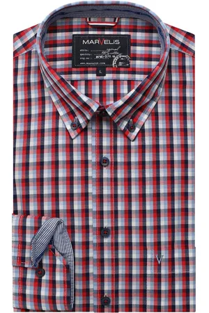 Marvelis Casual Overhemd , Ruit