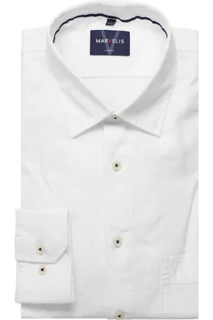 Marvelis Casual Overhemd , Effen