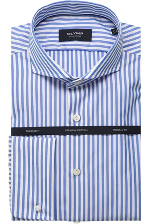 Olymp Gala shirt / , Gestreept